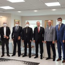 İstanbul Bölge Müdürlüğü’ne atanan Bilal UÇAR bey’i makamında ziyaret ettik