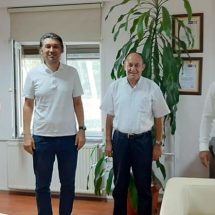 Ümraniye Telekom Müdürlüğü’ne atanan Şakir ÇIRPAN Beyi ziyaret ettik