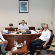 Pendik Telekom Müdürlüğü’ne atanan İbrahim SAĞLAM beyi ziyaret ettik