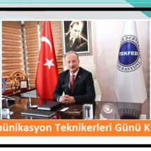 5 Mayıs Telekomünikasyon Teknikerleri Günü Kutlama Mesajı