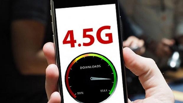 Cep telefonu ve tablet ekranlarında 4.5G yazacak