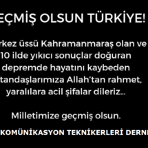 Geçmiş Olsun Türkiyem