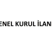 Genel Kurul Duyurusu 2024