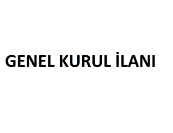 Genel Kurul Duyurusu 2024