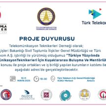 Telekomünikasyon Teknikerleri Derneği Proje Duyurusu