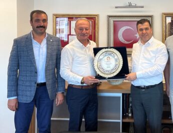 Ankara Bölge Müdürümüz Sn. Adem Caymaz beyi Makamında Ziyaret Ettik