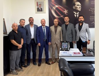 Keçiören Belediyesi Kent Konseyi Başkanı Tekin Ekinci Ziyareti